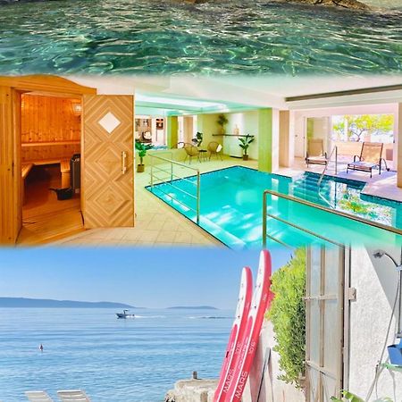 Luxury Seaside Villa With A Classic Mediterranean Olive Garden, A Fully Equipped Professional Kitchen, Pool, Sauna, Padle Boards And Canoe - Miolin Beach House Trogir Extérieur photo